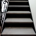 Escalier double limon